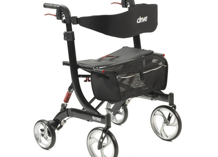 Drive - Nitro HD Euro Rollator, Black