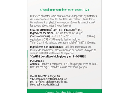 A.Vogel - MenoForce Menopausal Symptoms Supplement | 90 Tablets