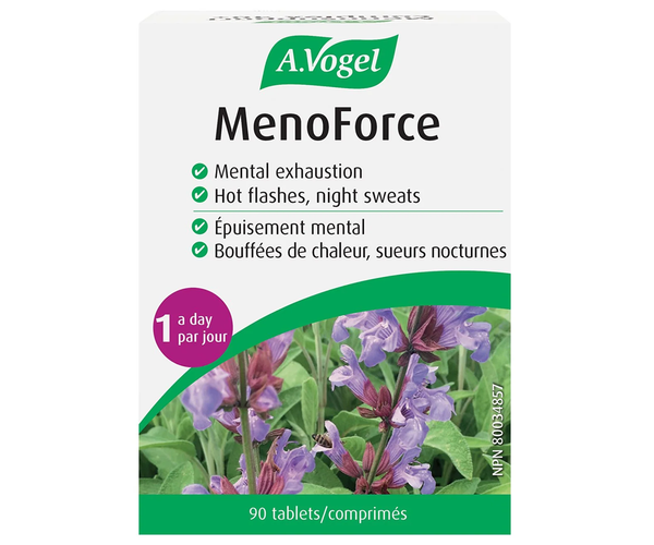 A.Vogel - MenoForce Menopausal Symptoms Supplement | 90 Tablets – White ...