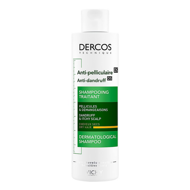 Vichy - Deros Anti-Dandruff Treatment Shampoo - Dandruff & Itchy Scalp | 200 mL