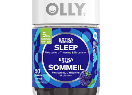 Olly - Sleep Gummies Extra Strength, Blackberry | 50 Gummies