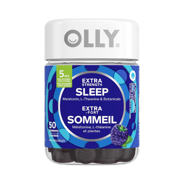 Olly - Sleep Gummies Extra Strength, Blackberry | 50 Gummies