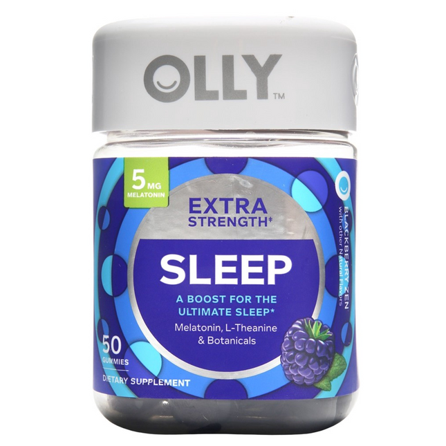 Olly - Sommeil extra fort - Blackberry Zen | 50 gommes
