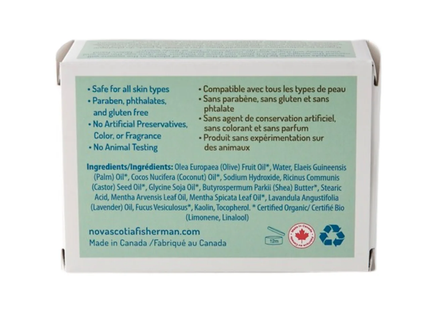 Nova Scotia Fisherman - Clay N Mint Soap | 136 g