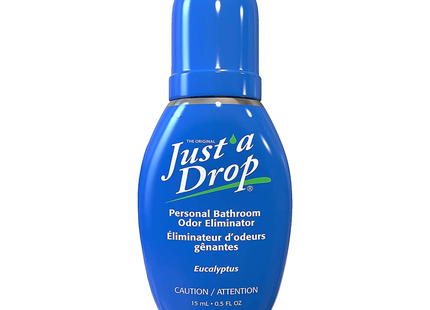 Éliminateur d'odeurs de toilettes Just'a Drop - Eucalyptus | 15 ml 