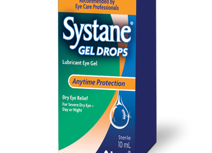 Systane Gel Lubricant Eye Drops - Anytime Dry Protection | 10 ml