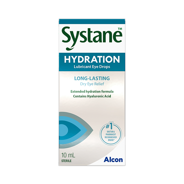Systane - Hydration Lubricant Eye Drops Long-Lasting | 10 mL