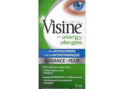 Visine - For Allergy with Antihistamine Eye Drops | 15 mL