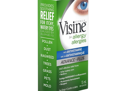 Visine - For Allergy with Antihistamine Eye Drops | 15 mL