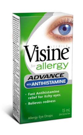 Visine for Allergy with Antihistamine Eye Drops | 15 ml
