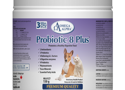 Omega Alpha - Probiotic 8 Plus | 150 g