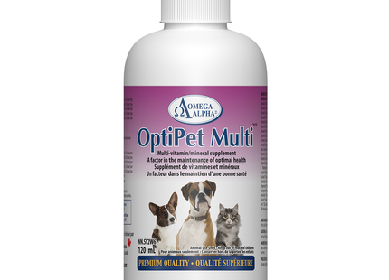 Omega Alpha - OptiPet Multi Supplement | 120 mL