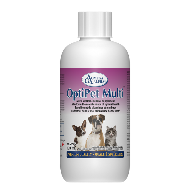 Omega Alpha - OptiPet Multi Supplement | 120 mL