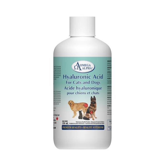 Omega Alpha -  Hyaluronic Acid For Cats and Dogs | 250 mL