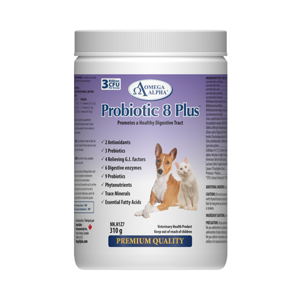 Oméga Alpha - Probiotique 8 Plus | 310 g