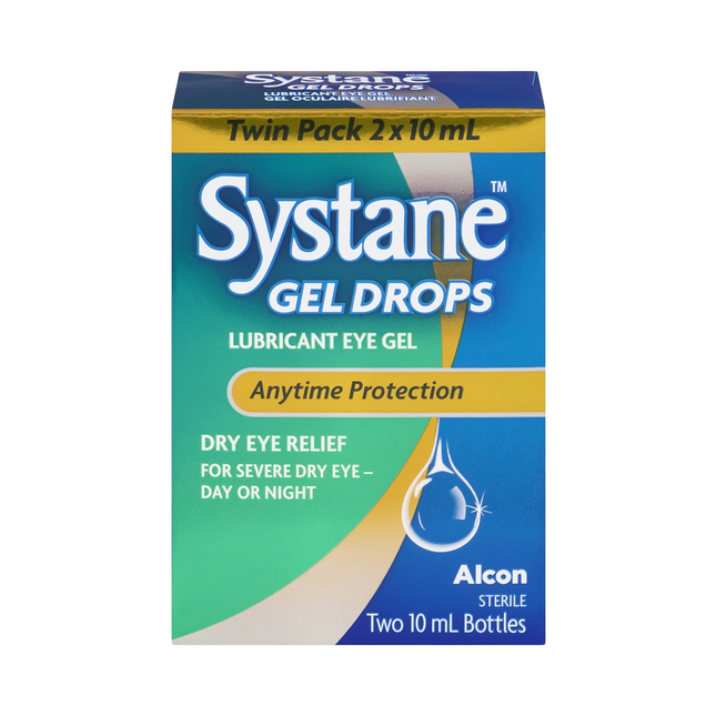 Systane - Gel Drops Lubricant Eye Gel, Dry Eye Relief | 2 x 10 mL