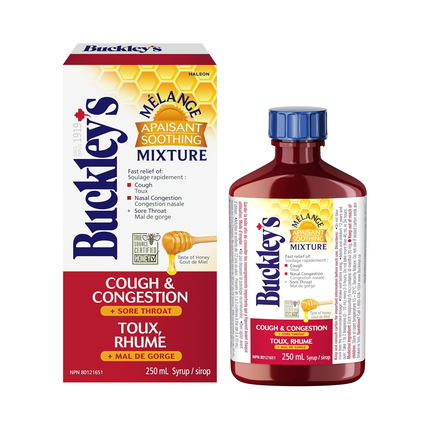 Buckley's - Sirop composé au miel | 250 ml