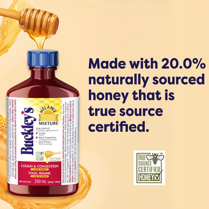 Buckley's - Sirop composé au miel | 250 ml