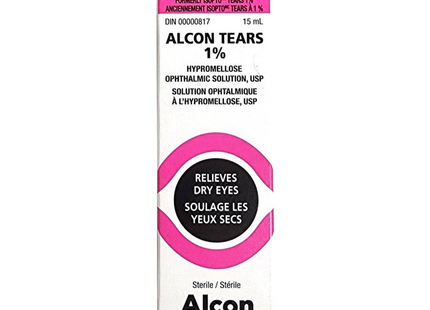 ALCON LARMES GOUTTES 1% 15ML