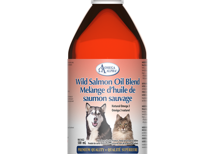 Omega Alpha - Wild Salmon Oil Blend | 500 mL