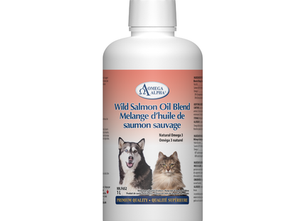 Omega Alpha -  Wild Salmon Oil Blend | 1 L