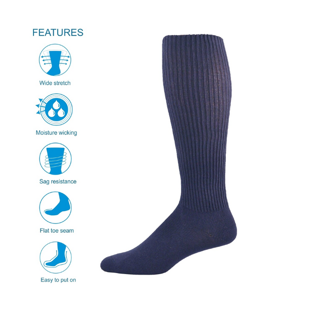 Simcan - 1 PR Comfort Sock Diabetic Navy | Small