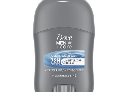 Dove - Antisudorifique en bâton Clean Comfort Men+Care - Format voyage | 14g 