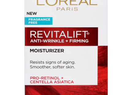 L'Oréal - Revitalift Anti-Rides + Hydratant Raffermissant - Sans Parfum | 50 ml