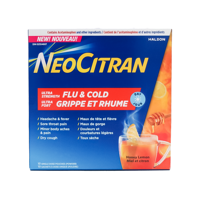 NeoCitran - Ultra Strength Flu & Cold | 10 Pouches