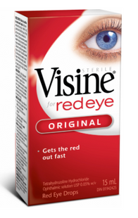 Visine for Red Eye Original Drops | 15 ml