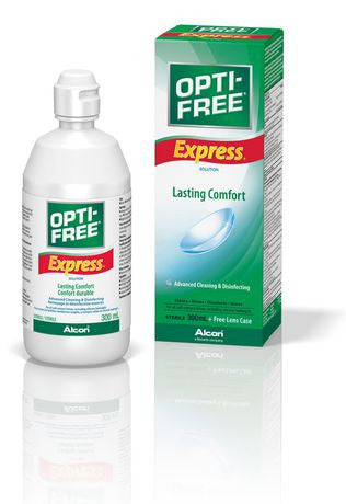 Solution de contact express Opti-Free pour un confort durable | 300 ml