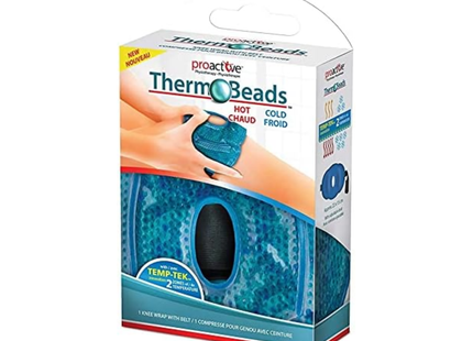 Proactive - Thermo Beads Knee Wrap with Belt | 1 Unit