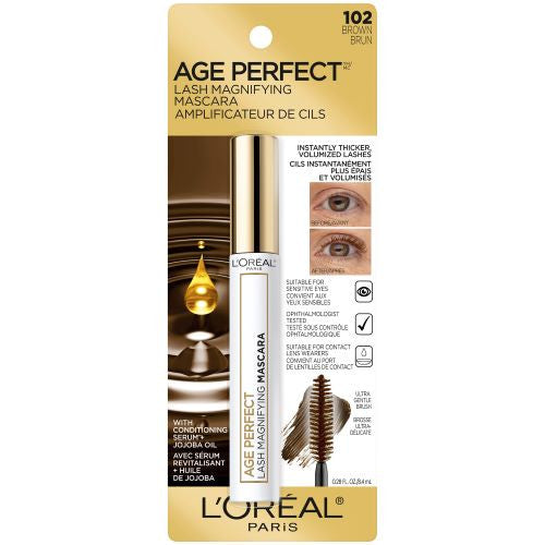 L'Oréal - Mascara grossissant pour cils Age Perfect - 102 Brun | 8,4 ml