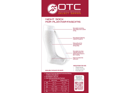 OTC - Night Sock Tension Splint for Plantar-Fasciitis