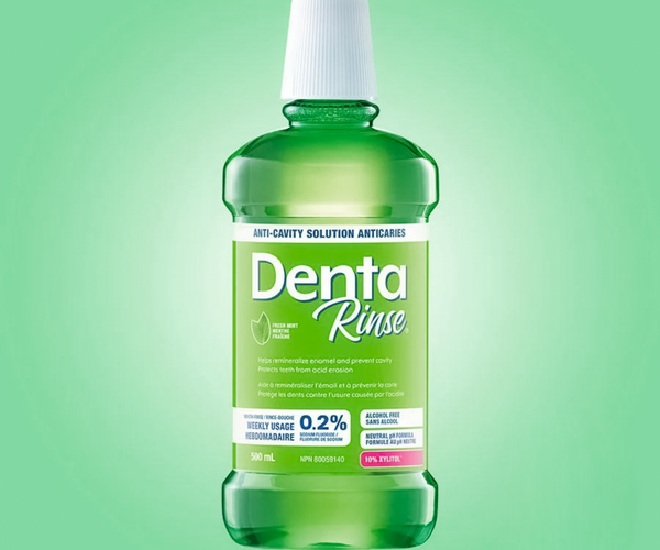 Denta Rinse - Anti-Cavity Mouth Rinse - Fresh Mint | 500 mL – White ...