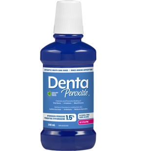 Denta Peroxide - Antiseptic Mouth Sore Rinse - Fresh Mint | 240ml