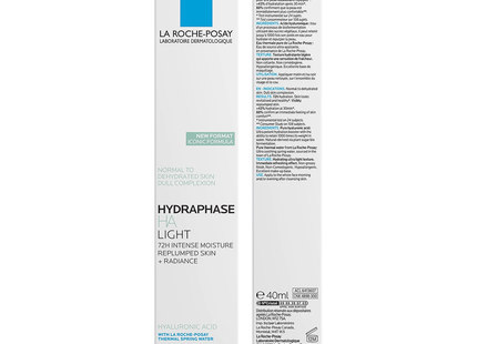 La Roche-Posay - Hydraphase HA Light Face Moisturizer | 40 mL