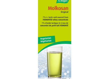 A.Vogel - Molkosan Original - Source d'acide lactique et de potassium | 200 mL