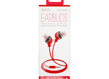 Sentry - Noise Isolation In-Ear Stereo Earbuds