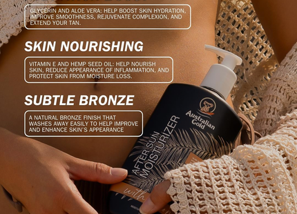 Australian Gold - After Sun Moisturizer with Bronzer | 473 mL