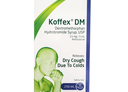 Teva - Koffex DM Dry Cough Relief Syrup | 250 ml