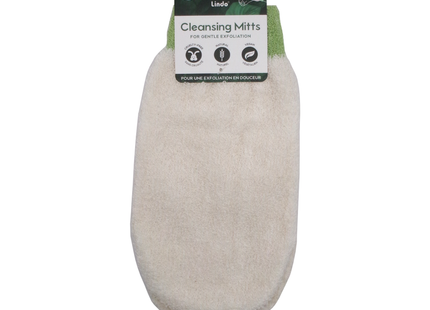 Lindo - Cleansing Bath Mitts for Gentle Exfoliation | 1 Pair
