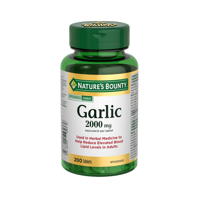 Nature's Bounty - Garlic | 200 Tablets