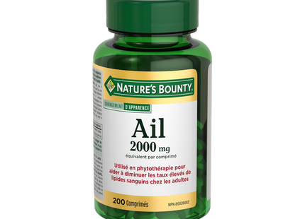 Nature's Bounty - Garlic | 200 Tablets