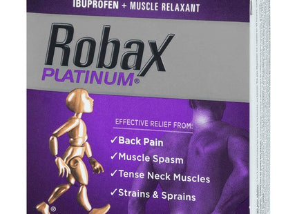 Robax Platinum Ibuprofen + Muscle Relaxant | 18 Caplets