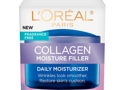 L'Oréal - Hydratant quotidien Collagen Moisture Filler - Sans parfum | 50 ml