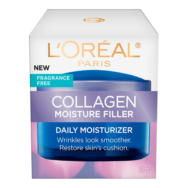 L'Oréal - Collagen Moisture Filler Daily Moisturizer - Fragrance Free | 50 mL