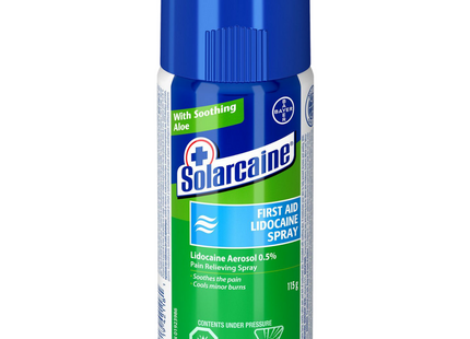 Solarcaine - First Aid Lidocaine Spray | 115 g