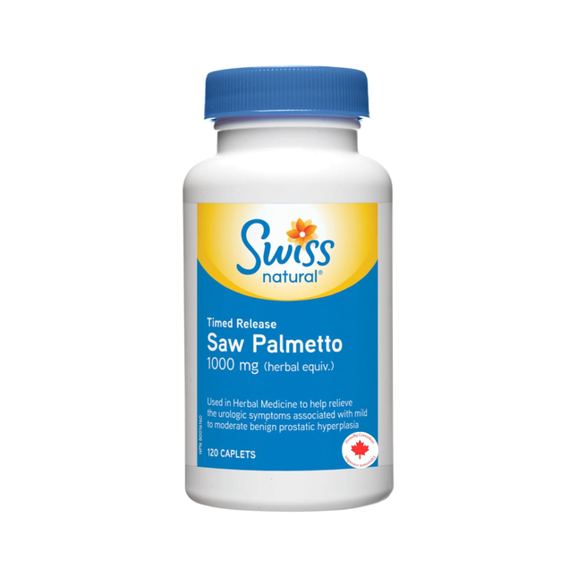 Swiss Natural - Baies de palmier nain TR 1000 mg | 120 capsules