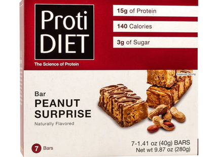 ProtiDiet - Bar Peanut Surprise | 7 x 40 g